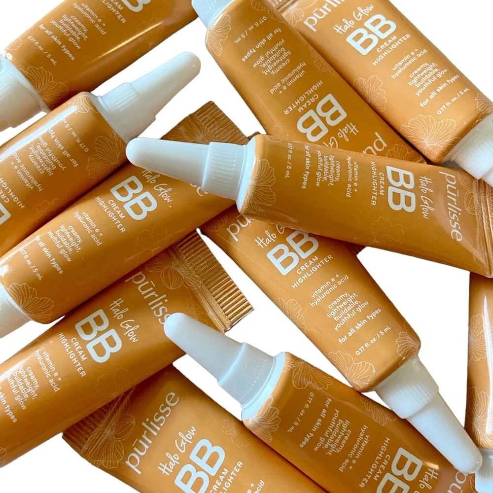 💎 x2 Purlisse Halo Glow BB Cream Champagne Gold